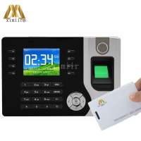 Color Screen Fingerprint Time Clock 2000 User Capacity For Office Employee Attending &125Khz Id Card Time Attendance