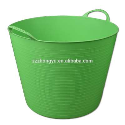 Rubber cheap plastic storage bins