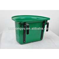 Portable horse manger-3 gallon plastic bucket