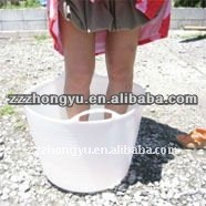 Plastic Rubber Bath bucket