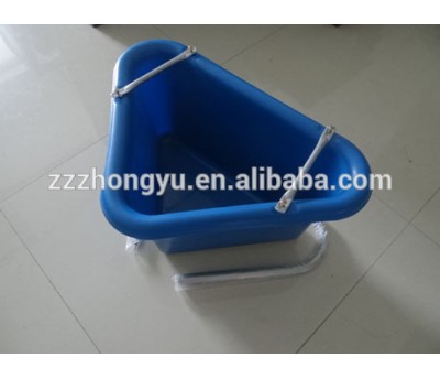 Horse water bucket-blue