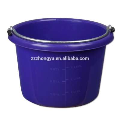 5L Plastic Round Bucket With Handle